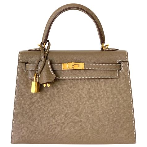 hermes kelly etoupe 25